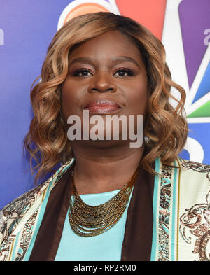 Hollywood, Kalifornien, USA. 20 Feb, 2019. Retta auf dem Teppich in der Mitte der Saison NBCUniversal Drücken Sie Quark in den Universal Studios. Credit: Lisa O'Connor/ZUMA Draht/Alamy leben Nachrichten Stockfoto