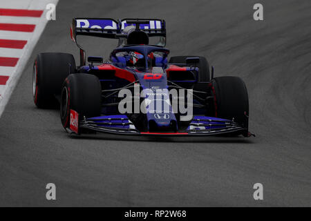 Montmelo, Spanien. 20 Feb, 2019. #26 Daniil Kvyat ToroRosso Honda. Montmelo Barcelona 20/02/2019 Circuit de Catalunya Formel-1-Test 2019 Foto Federico Basile/Insidefoto Credit: insidefoto Srl/Alamy leben Nachrichten Stockfoto