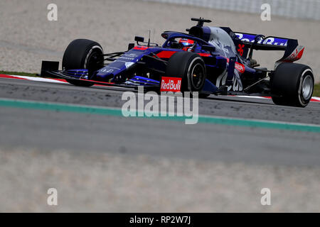 Montmelo, Spanien. 20 Feb, 2019. #26 Daniil Kvyat ToroRosso Honda. Montmelo Barcelona 20/02/2019 Circuit de Catalunya Formel-1-Test 2019 Foto Federico Basile/Insidefoto Credit: insidefoto Srl/Alamy leben Nachrichten Stockfoto