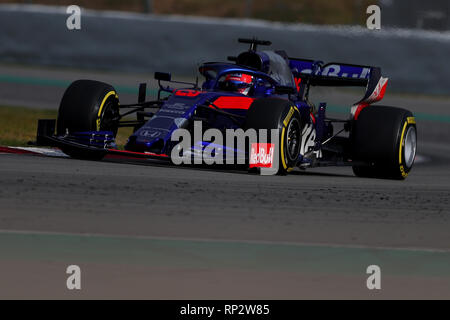 Montmelo, Spanien. 20 Feb, 2019. #26 Daniil Kvyat ToroRosso Honda. Montmelo Barcelona 20/02/2019 Circuit de Catalunya Formel-1-Test 2019 Foto Federico Basile/Insidefoto Credit: insidefoto Srl/Alamy leben Nachrichten Stockfoto