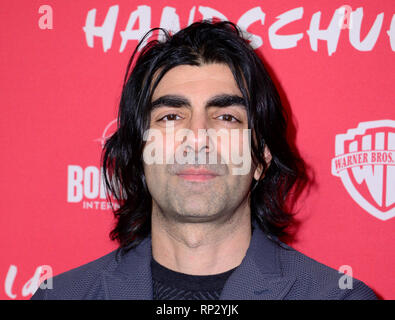 Hamburg, Deutschland. 20 Feb, 2019. Fatih Akin, Direktor kommt zur Premiere des Films "Der goldene Handschuh'. Credit: Daniel Bockwoldt/dpa/Alamy leben Nachrichten Stockfoto