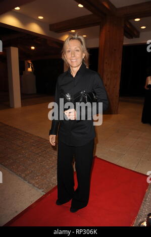 BOCA RATON, FL - 07. NOVEMBER: Martina Navratilova Am 19. jährlichen Pro-Celebrity Gala im Boca Raton Resort & Club. Am 7. November 2009 in Boca Raton, Florida Personen: Martina Navratilova Stockfoto