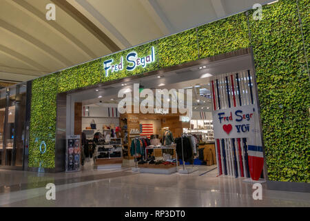 Fred Segal Kleidung und Zubehör Retail Store in Los Angeles International Airport (LAX), Kalifornien, USA. Stockfoto