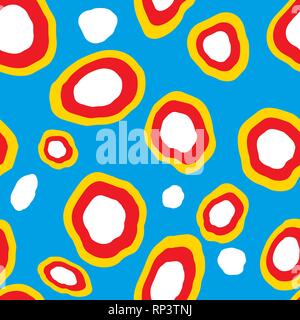 Abstract nahtlose Muster. Dot Textur. Gepunktete Ornament. Stock Vektor