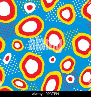 Abstract nahtlose Muster. Dot Textur. Gepunktete Ornament. Stock Vektor