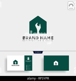 Construction Tools logo template Vector Illustration icon-Element isoliert-Vektor Stock Vektor