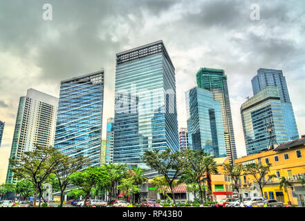 Wolkenkratzer in Bonifacio Global City - Manila, Philippinen