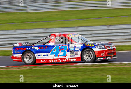 Lea Holz im Ford Pickup Truck 2000 während der snetterton Meisterschaft 2018 Veranstaltung, Norfolk, Großbritannien. Stockfoto