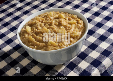 Apple Haferflocken Stockfoto