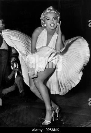 MARILYN MONROE, das verflixte siebte Jahr, 1955 Stockfoto