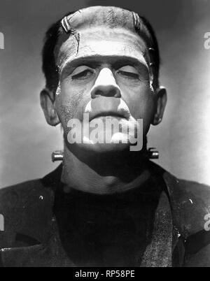 BORIS KARLOFF, Frankenstein, 1931 Stockfoto