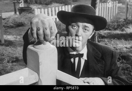 ROBERT MITCHUM, DIE NACHT DES JÄGERS, 1955 Stockfoto