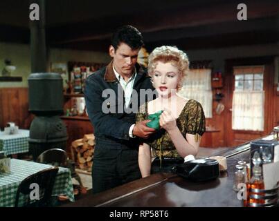 MURRAY, Monroe, Bushaltestelle, 1956 Stockfoto