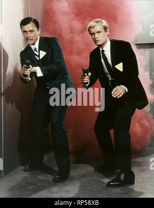 VAUGHN, MCCALLUM, DER MANN VON U.N.C.L.E., 1964 Stockfoto