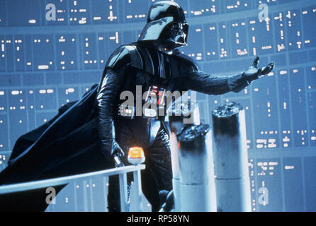 DARTH VADER, PROWSE, STAR WARS: EPISODE V - DAS IMPERIUM SCHLÄGT ZURÜCK, 1980 Stockfoto