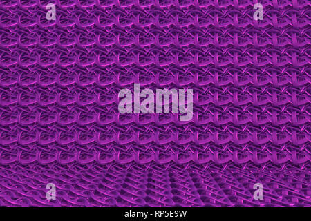 Hintergrund abstrakt, string Mat geometrischen Hintergrund CGI-Zusammensetzung, für Design & Grafik Ressource. 3D-Render. Stockfoto