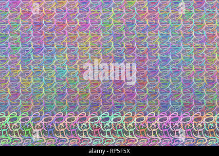 Hintergrund abstrakt, string Mat geometrischen Hintergrund CGI-Zusammensetzung, für Design & Grafik Ressource. 3D-Render. Stockfoto
