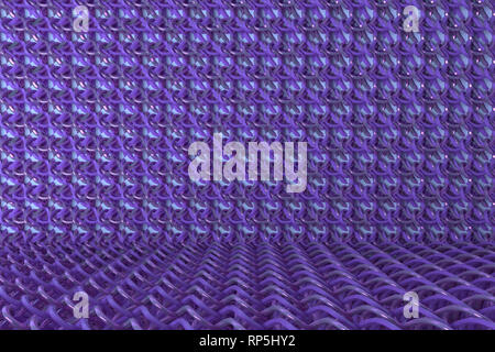 CGI-Zusammensetzung, string Mat geometrischen Hintergrund, für Design Textur oder Titel Hintergrund. 3D-Render. Stockfoto