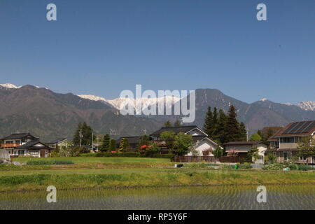 Matsumoto Landschaft Stockfoto