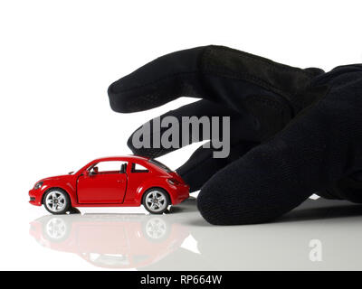 Auto Dieb - Symbol. Stockfoto