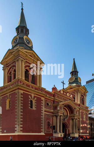 Basilika de la Merced, Santiago, Chile Stockfoto