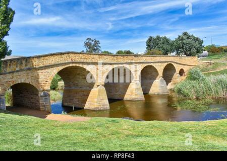 Richmond Bridge Tasmanien Australien Stockfoto