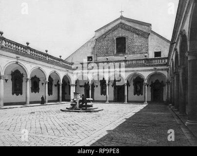Kloster, Abtei von Montecassino, Latium, itay Stockfoto