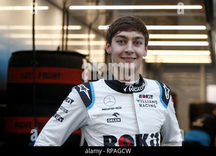 Barcelona, Spanien. 20 Feb, 2019. Motorsport: FIA Formel Eins-Weltmeisterschaft 2019, Test in Barcelona | Verwendung weltweit Quelle: dpa/Alamy leben Nachrichten Stockfoto