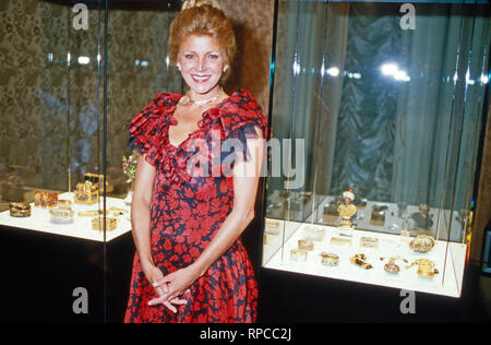 Baronin Carmen Tita Thyssen Bornemisza, Österreich 1994. Baronin Carmen Tita Thyssen Bornemisza, Österreich 1994. Stockfoto