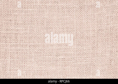 Vintage abstrakte Hessischen oder Sack, Stoff oder Hanf sack Textur Hintergrund. Hintergrundbild von künstlerischen Wale Leinwand. Decke oder ein Vorhang aus Baumwolle pa Stockfoto