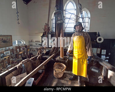 Die fishermens Museum in Hastings Stockfoto