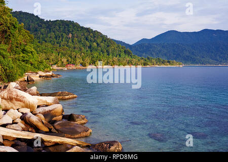 Panuba Strand auf der Tioman Insel, Malaysia Stockfoto