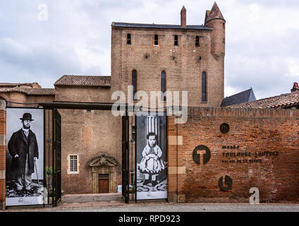 Toulouse Lautrec Museum außen in Albi, Frankreich Am 12. Juni 2015 Stockfoto