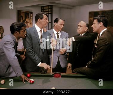 DAVIS JR,,MARTIN,SINATRA,LAWFORD, OCEAN'S 11, 1960 Stockfoto