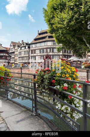 Ort Benjamin-Zix, Petite France, Strasbourg, Frankreich Stockfoto