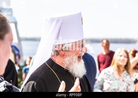 Samara, Russland - 6. Mai 2018: Metropolit von Samara und Togliatti Sergius Stockfoto