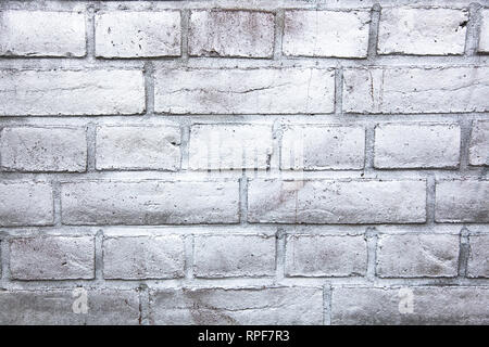 Einfache, weiße und graue Wand gemalt mit metallischen Versprüht Tinte Farbe als Muster Oberflächenstruktur Hintergrund. Stockfoto