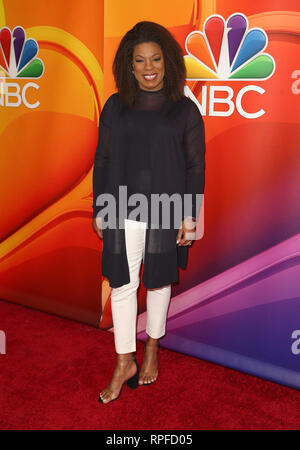 Universal City, Kalifornien, USA. 20 Feb, 2019. 20. Februar 2019 - Universal City, Kalifornien - Lorraine Toussaint. 2019 NBC Los Angeles Saison drücken Sie Tag bei NBC Studios. Photo Credit: Faye SadouAdMedia Credit: AdMedia/ZUMA Draht/Alamy leben Nachrichten Stockfoto