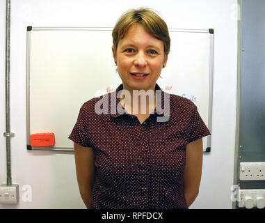 London, Großbritannien. 15 Feb, 2019. Sabine Schütte, Leiter der MBBS Programm am University College London. Sabine Schütte will Großbritannien so schnell wie ihr Sohn endet die Schule verlassen. (Dpa' EU-Bürger in Großbritannien: Die große Angst vor der No-Deal-Brexit' am 22.02.2019) Credit: anne-lena Leidenberger/dpa/Alamy leben Nachrichten Stockfoto