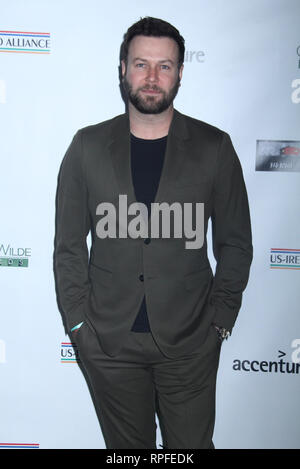 Santa Monica, Kalifornien, USA. 21. Februar, 2019. Taran Killam 02/21/2019 der 14. jährlichen Oscar Wilde Auszeichnungen bei Bad Robot in Santa Monica, CA Foto von Hiro Katoh/HollywoodNewsWire.co Credit statt: Hollywood News Wire Inc./Alamy leben Nachrichten Stockfoto