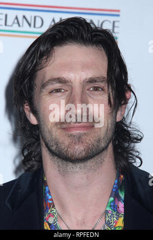 Santa Monica, Kalifornien, USA. 21. Februar, 2019. Eoin Macken 02/21/2019 der 14. jährlichen Oscar Wilde Auszeichnungen bei Bad Robot in Santa Monica, CA Foto von Hiro Katoh/HollywoodNewsWire.co Credit statt: Hollywood News Wire Inc./Alamy leben Nachrichten Stockfoto