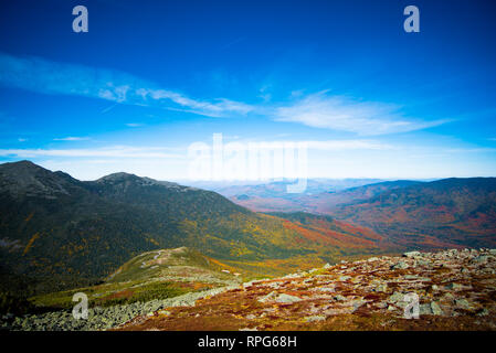 Szene aus Mt. Washington im Weißen Berge, NH Stockfoto