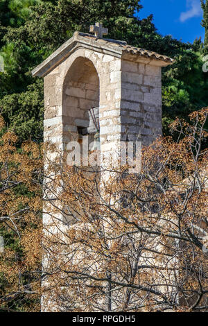 Pfarrkirche Sant Miquel, Kapelle aus dem 13. Jahrhundert, in der Nähe von Campanet, Mallorca, Balearen, Spanien Stockfoto