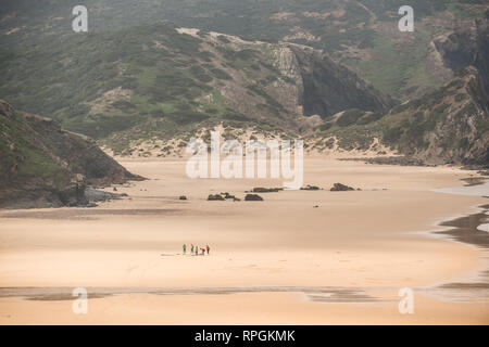 Algarve, Portugal, Februar 2019 Stockfoto