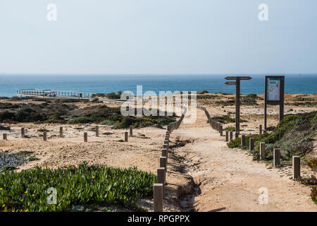 Algarve, Portugal, Februar 2019 Stockfoto