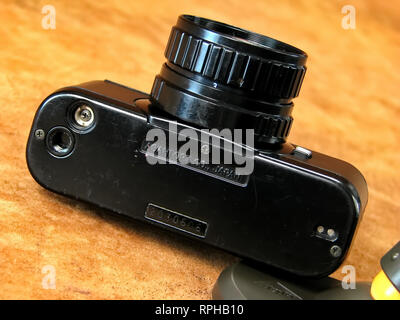 Vintage Collectible Pentax SLR Auto 110 Kamera. Stockfoto