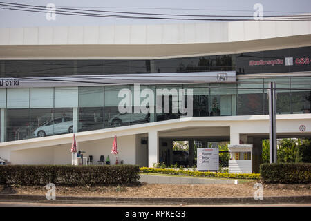 Chiangmai, Thailand - 21. Februar 2019: Honda offizielle Ho und Showroom von Honda Paradies Chiangmai. Lage auf der Straße Nr. 121 ca. 8 km von Do Stockfoto