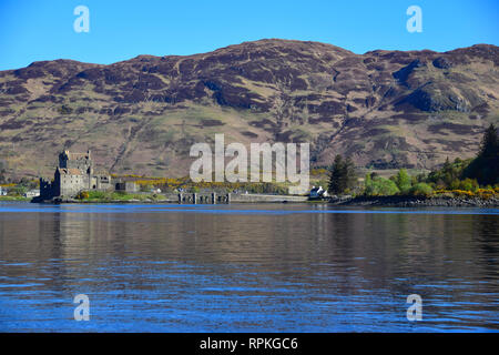 Eilean Donan Castle, Eilean Donan Castle, Isle of Skye, Schottland Stockfoto