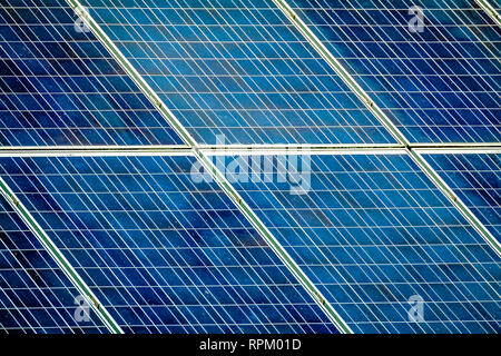 Solarzellen Stockfoto
