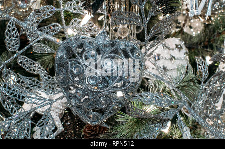 Christbaumschmuck Stockfoto